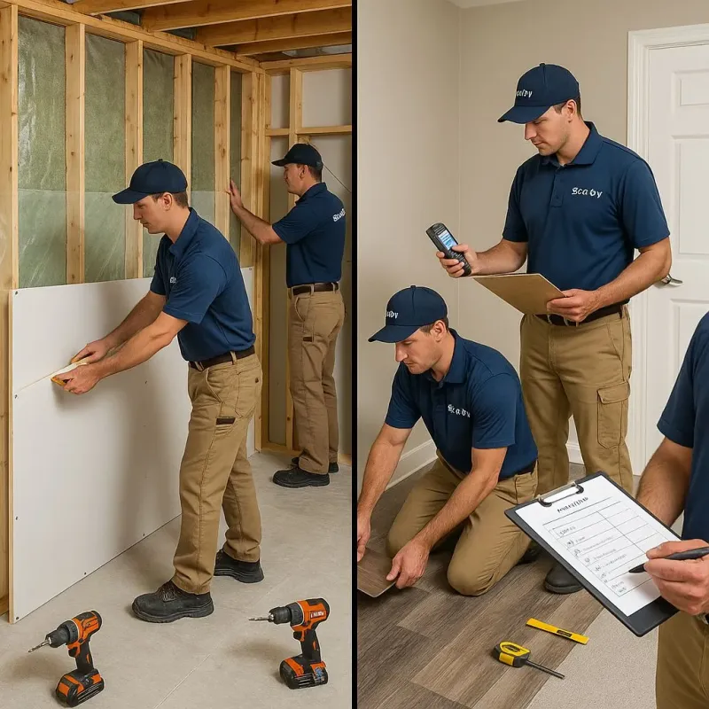 Repairs and Reconstruction process in Mill Creek, WA
